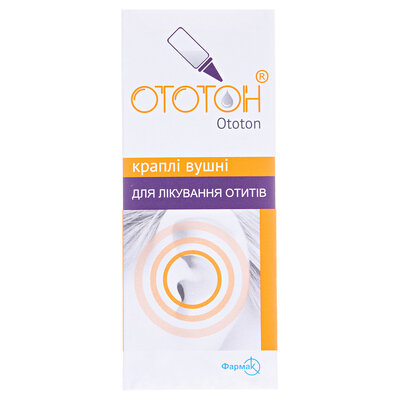 Ототон краплі вуш. по 16 г у флак.
