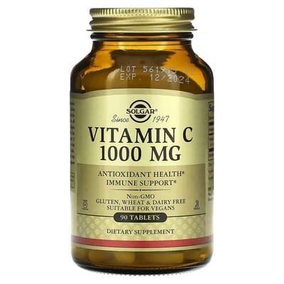 Вітамін С Solgar Vitamin C 1000 мг таблетки №90