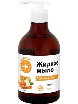 Мило рідке Домашній Доктор Бджолиний мед, 480 мл