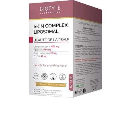 Комплекс на основі колагену Biocyte Skin Complex Liposomal порошок, №14 у стіках