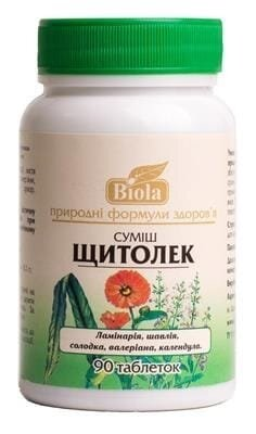 Суміш Біола Щитолек таблетки №90
