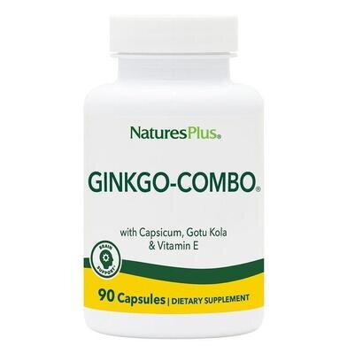Гінкго Білоба комбо Nature's Plus Ginkgo-Combo, 90 капсул