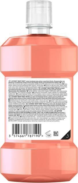 Ополіскувач для порожнини рота Listerine Smart Rinse дитячий, 500 мл