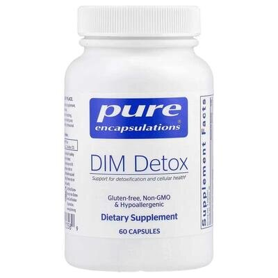 ДІМ детокс Pure Encapsulations DIM Detox, 60 капсул