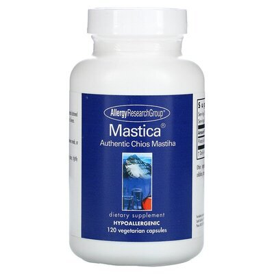 Справжня хіоська мастика Allergy Research Group Mastica, 120 вегетаріанських капсул