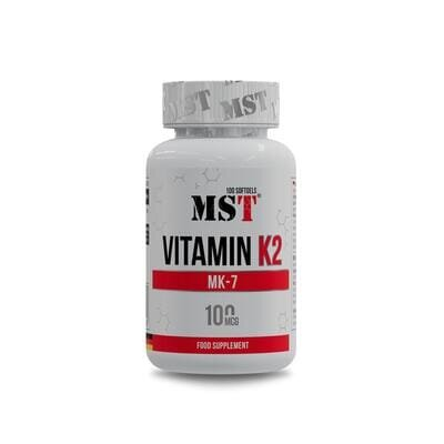 Вітамін К2 MK7 MST Nutrition Vitamin K2 MK7, 100 капсул