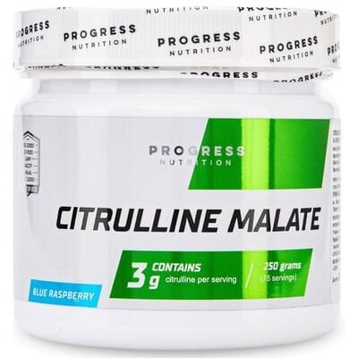 Цитрулін малат Progress Nutrition Citrulline Malate синя малина, порошок, 250 г