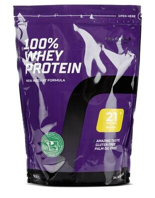 Протеїн Progress Progress Nutrition 100% Whey Protein New Instant Formula формула миттєвої дії, банан, 920 г