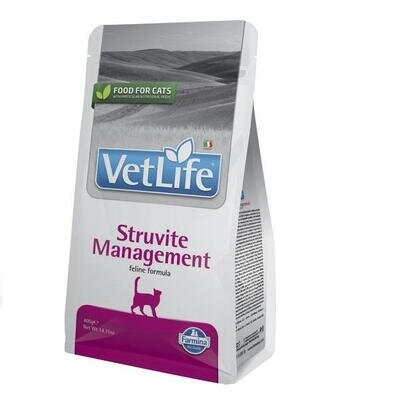 Корм сухий Farmina Vet Life Management Struvite для котів для лікування та профілактики рецидивів струвітних уролітів, 400 г