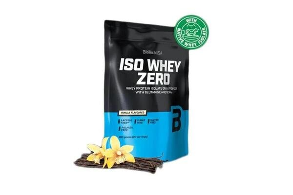 Протеїн Biotech Iso Whey Zero Lactose Free vanilla, 500 г