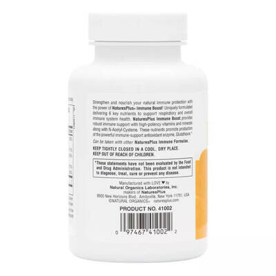 Комплекс для підвищення імунітету Nature's Plus Immune Boost таблетки №60