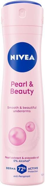 Дезодорант-антиперспірант спрей Nivea Pearl & Beauty Перлина краса 72h (83731), 150 мл
