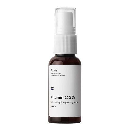 Сироватка для обличчя Sane Vitamin C 3% з вітаміном С, 30 мл