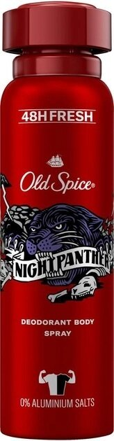 Дезодорант спрей Old Spice Night Panther 48h для чоловіків, 150 мл
