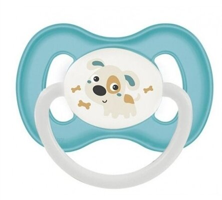 Пустушка латексна Canpol Babies 23/277_tur Bunny & Company кругла 0-6 місяців, 1 шт