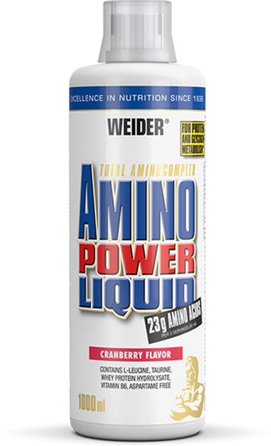 Амінокислотний комплекс Weider Amino Power Liquid, журавлина, 1000 мл
