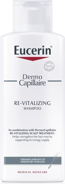 Шампунь Eucerin DermoCapillaire Re-Vitalizing проти випадіння волосся (69659), 250 мл