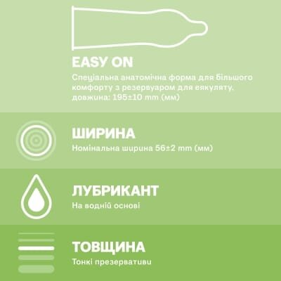Презервативи латексні Durex Naturals тонкі з гелем-змазкою, 12 штук