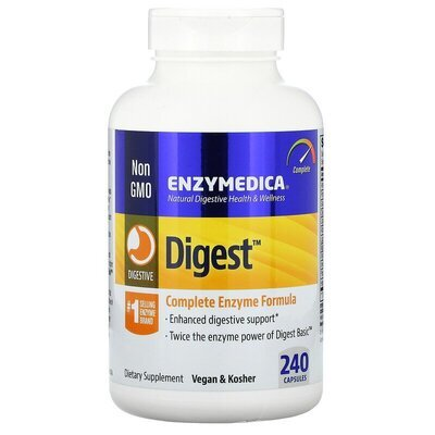 Повна формула ферментів Enzymedica Digest Complete Enzyme Formula, 240 капсул