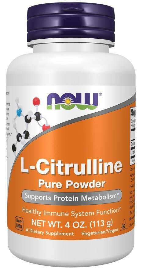 L-цитрулін NOW L-Citrulline Pure Powder, 113 г