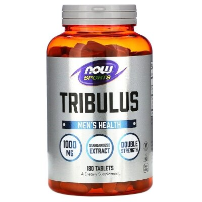 Трибулус NOW Sports Tribulus 1000 мг таблетки №180