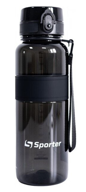 Пляшка для води Sporter 5031 чорна, 1000 мл