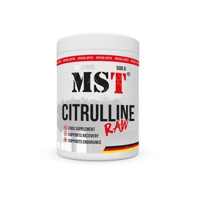 Цитрулін MST Nutrition Citrulline RAW без смаку, 500 г