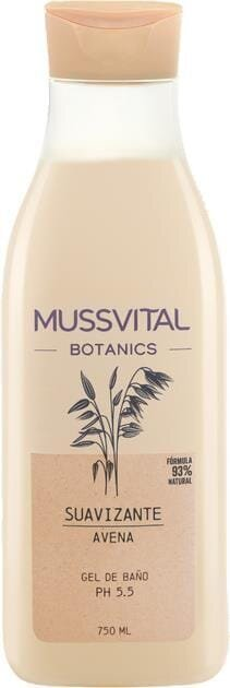 Гель для душу Mussvital Botanics овес, 750 мл