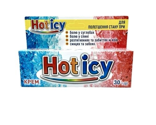 Хот Айсі (Hot Icy) крем по 30 г в тубах