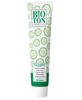 Крем для обличчя Bioton Cosmetics Огірковий, 44 мл