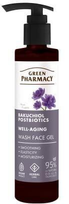 Гель для вмивання Green Pharmacy Бакучіол + постбіотики, 200 мл