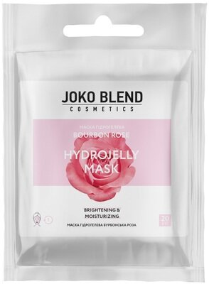 Маска для обличчя Joko Blend гідрогелева Bourbon Rose, 20 г