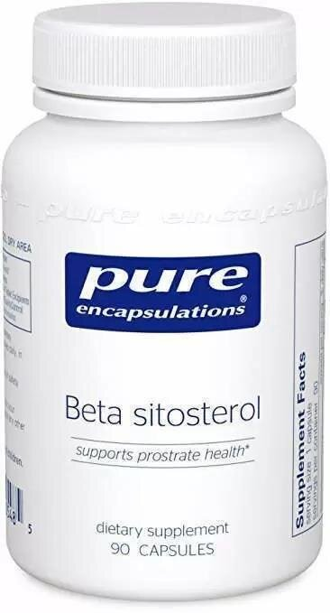 Бета-ситостерол Pure Encapsulations Beta-Sitosterol, 90 капсул