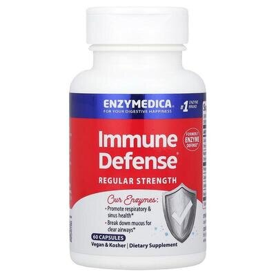 Протеолітичні ферменти Enzymedica Enzyme Defense, 60 капсул