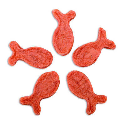 Ласощі для собак Wanpy Salmon Fish Shape Bites з лосося для собак, 100 г