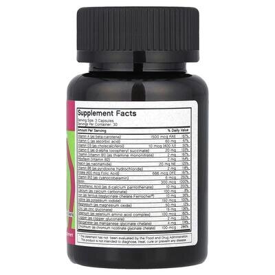Мультивітаміни для підлітків Futurebiotics M.V. Teen, 90 капсул