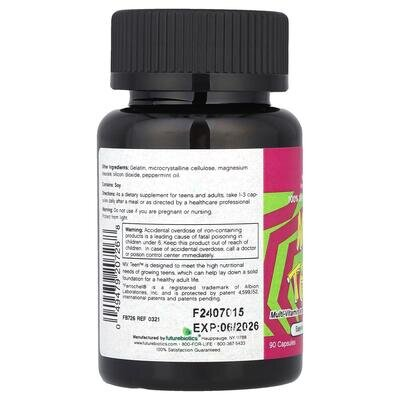Мультивітаміни для підлітків Futurebiotics M.V. Teen, 90 капсул