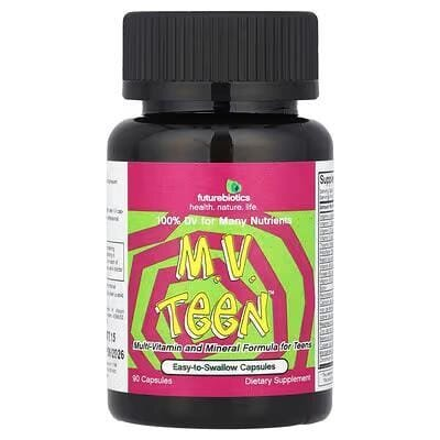 Мультивітаміни для підлітків Futurebiotics M.V. Teen, 90 капсул