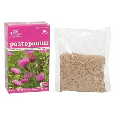 Розторопші плоди шрот по 100 г в пач. Ronpharm