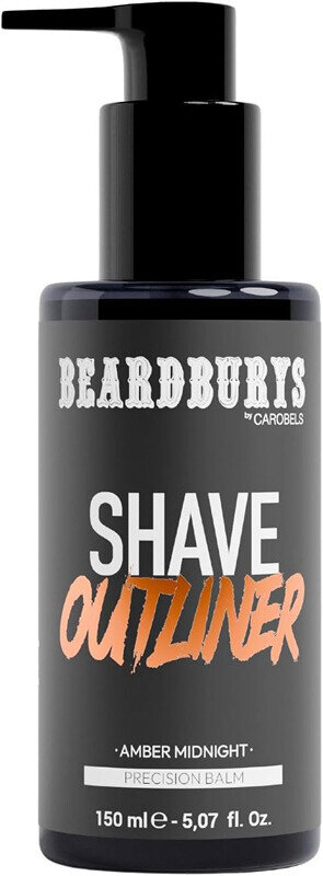 Гель для гоління та моделювання Beardburys Amber Midnight Outliner, 150 мл