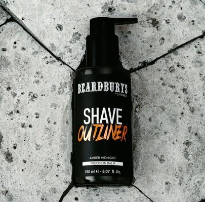 Гель для гоління та моделювання Beardburys Amber Midnight Outliner, 150 мл
