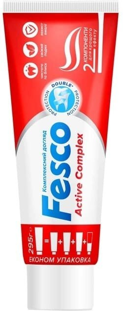 Зубна паста Fesco Active Complex, 250 мл