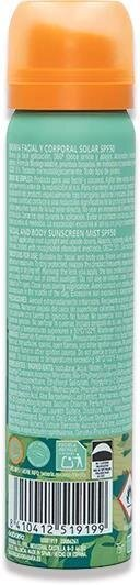 Міст для обличчя Babaria SPF50 сонцезахисний Алое вера, 75 мл