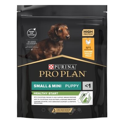 Корм сухий Purina Pro Plan Dog Small & Mini Puppy з куркою і рисом, 700 г