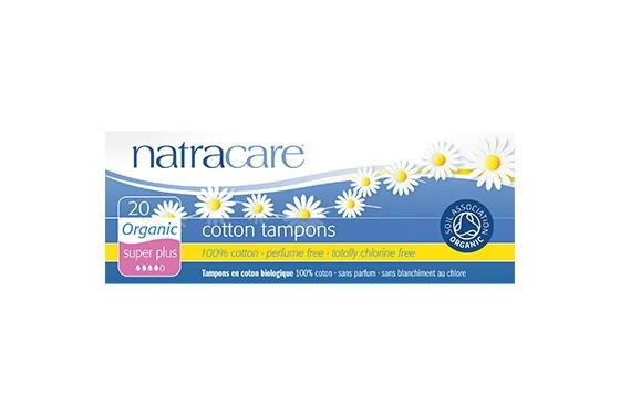 Тампони Natracare 2002 Super Plus органічні, 20 штук