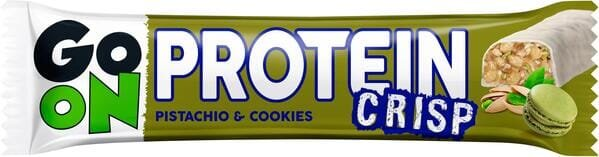 Батончик Go On Nutrition Crisp Bar з фісташкою та печевом покритий глазур'ю, 45 г