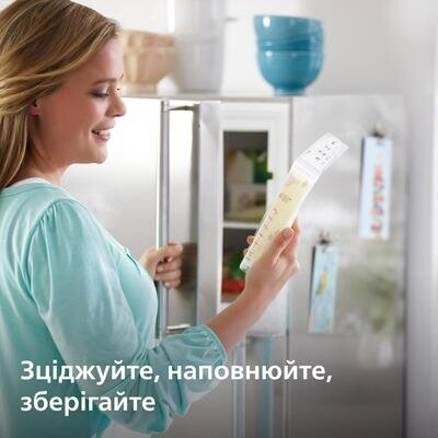 Пакети Philips Avent SCF603/25 для зберігання грудного молока об'єм 180 мл, 25 шт