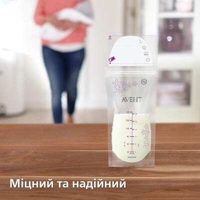 Пакети Philips Avent SCF603/25 для зберігання грудного молока об'єм 180 мл, 25 шт