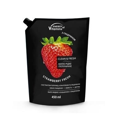 Мило рідке Energy of Vitamins Полуничне, 450 мл
