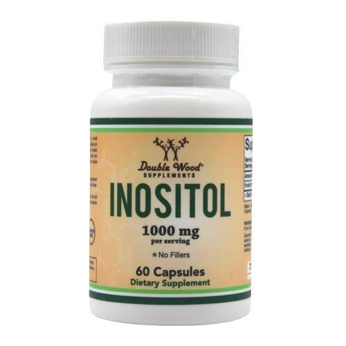 Інозитол Double Wood Inositol 1000 мг, 60 капсул